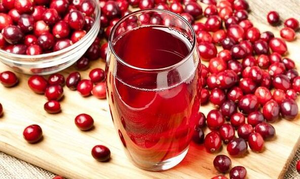 Jus de canneberge contre les parasites.